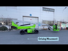 डीजल टेलीस्कोपिक बूम लिफ्ट कार्यरत ऊंचाई 20 मीटर