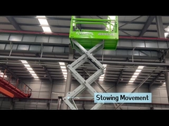 स्वयंचलित कैंची लिफ्ट प्लेटफार्म ऊंचाई 6M