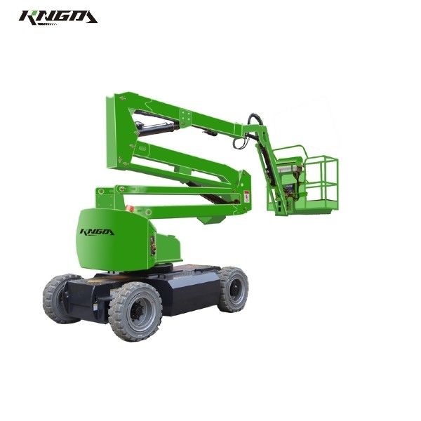 Electrical Articulating Boom Lift 12V 2X4 Max Working Height 14.4m