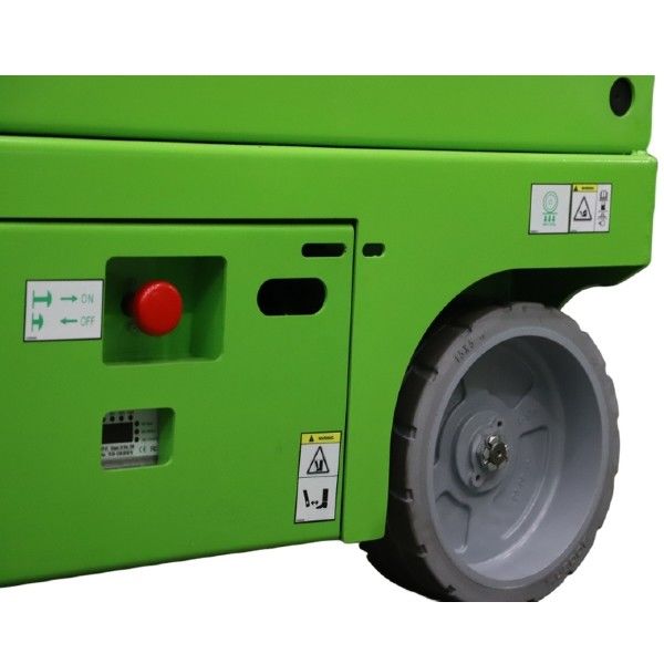 Wind Speed 12.5m/s Self Propelled Scissor Lift Maximum Platform Height 8.1m