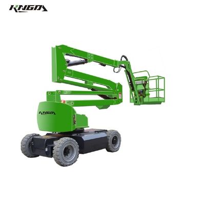 Electrical Articulating Boom Lift 12V 2X4 Max Working Height 14.4m
