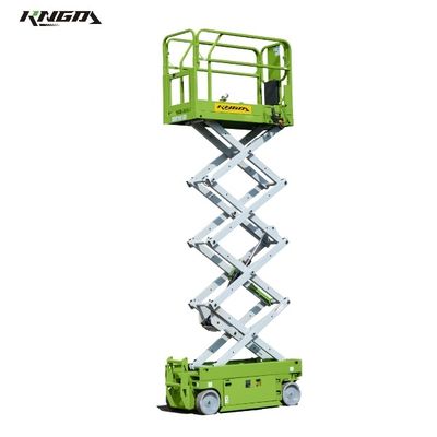 Wind Speed 12.5m/s Self Propelled Scissor Lift Maximum Platform Height 8.1m